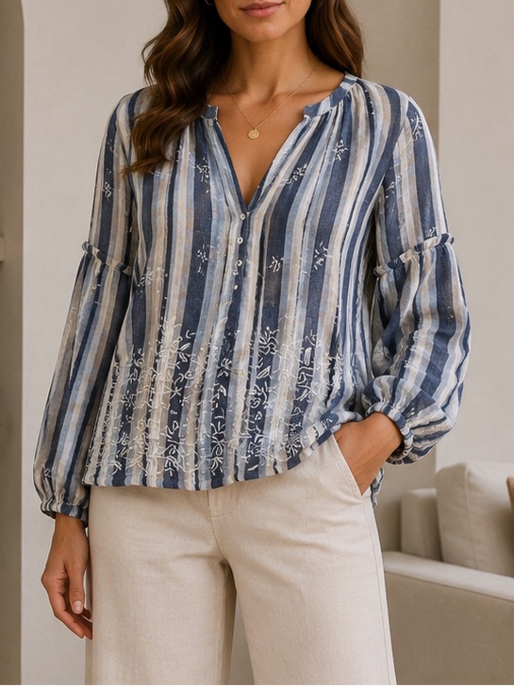 MISA Los Angeles‎ Cotton Blouse